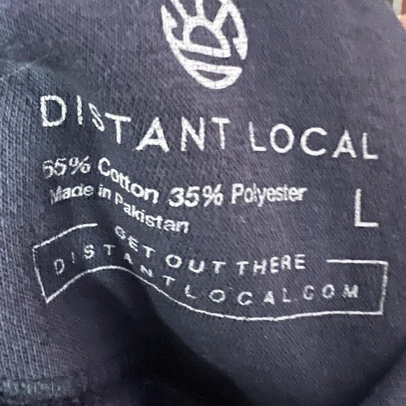 Distant Local x Flying Point Surf & Sport Hoodie size L - Picture 5 of 5